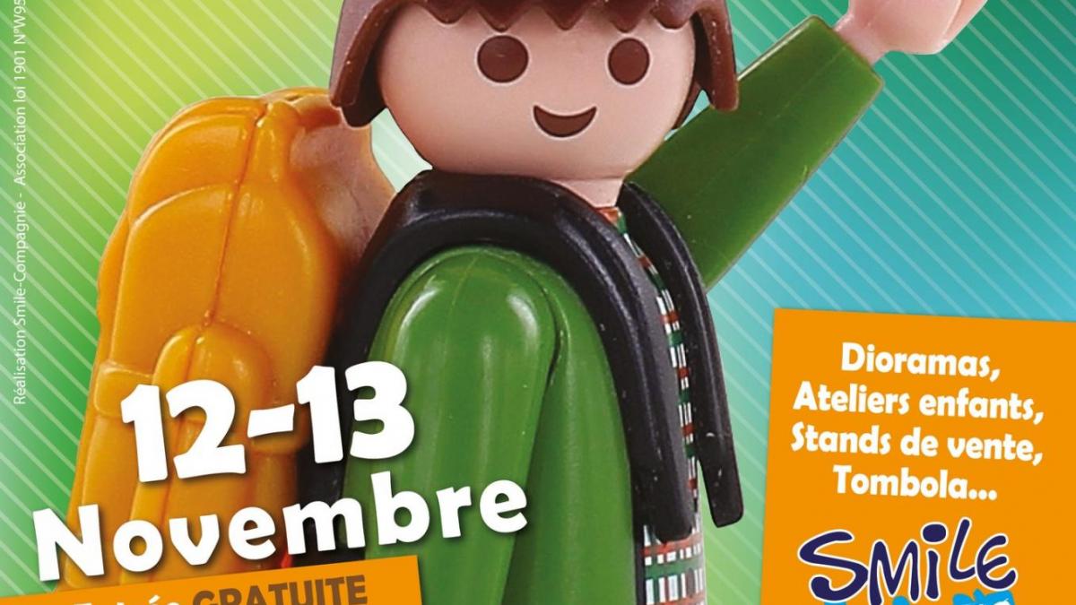 Exposition playmobil deuil smile compagnie 2022
